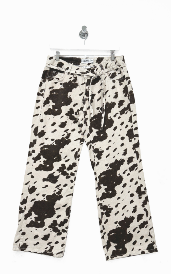 Pantalón Inquieta Denim – Estilo Vaquero Animal Print
