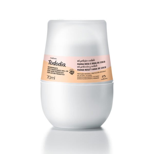 Desodorante Antitranspirante Roll-On Natura Tododia – Manga Rosa y Agua de Coco